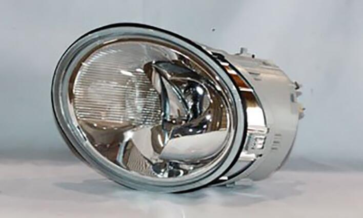 VW Headlight Assembly - Driver Side (Halogen) (NSF) 1C0941029K - TYC 205446001