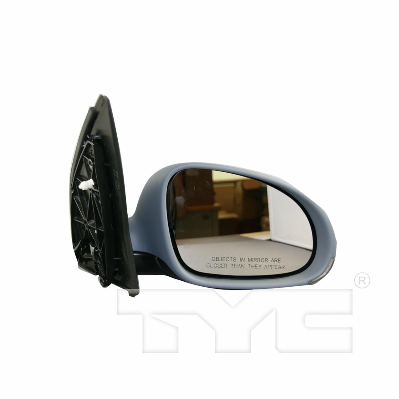 VW Side Mirror Assembly Passenger Side (Unpainted) 1K1857508CN9B9