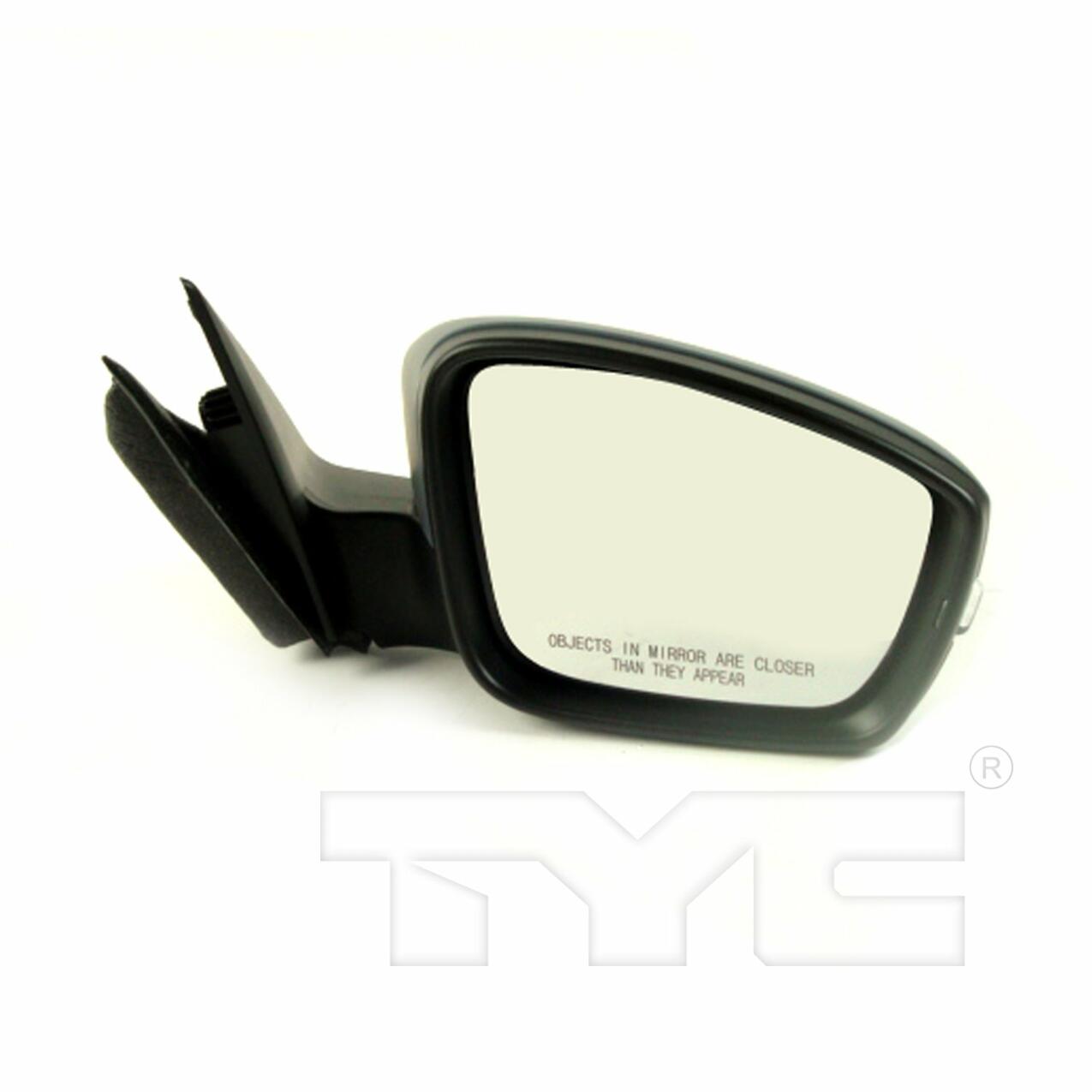 VW Side Mirror Assembly Passenger Side (Unpainted) 5C7857508AE TYC
