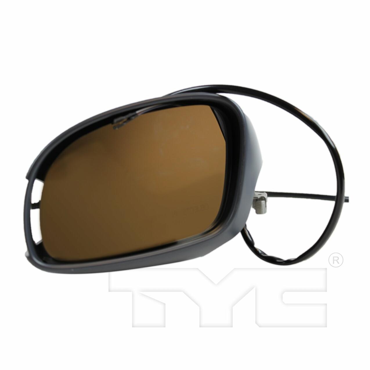 VW Side Mirror Assembly Passenger Side (Unpainted) 1C1857508ABGRU