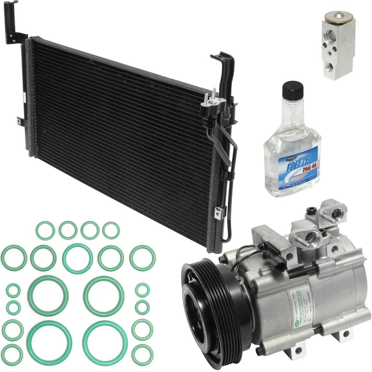 A/C Compressor Kit (With Condenser Assembly) UAC KT 4793A