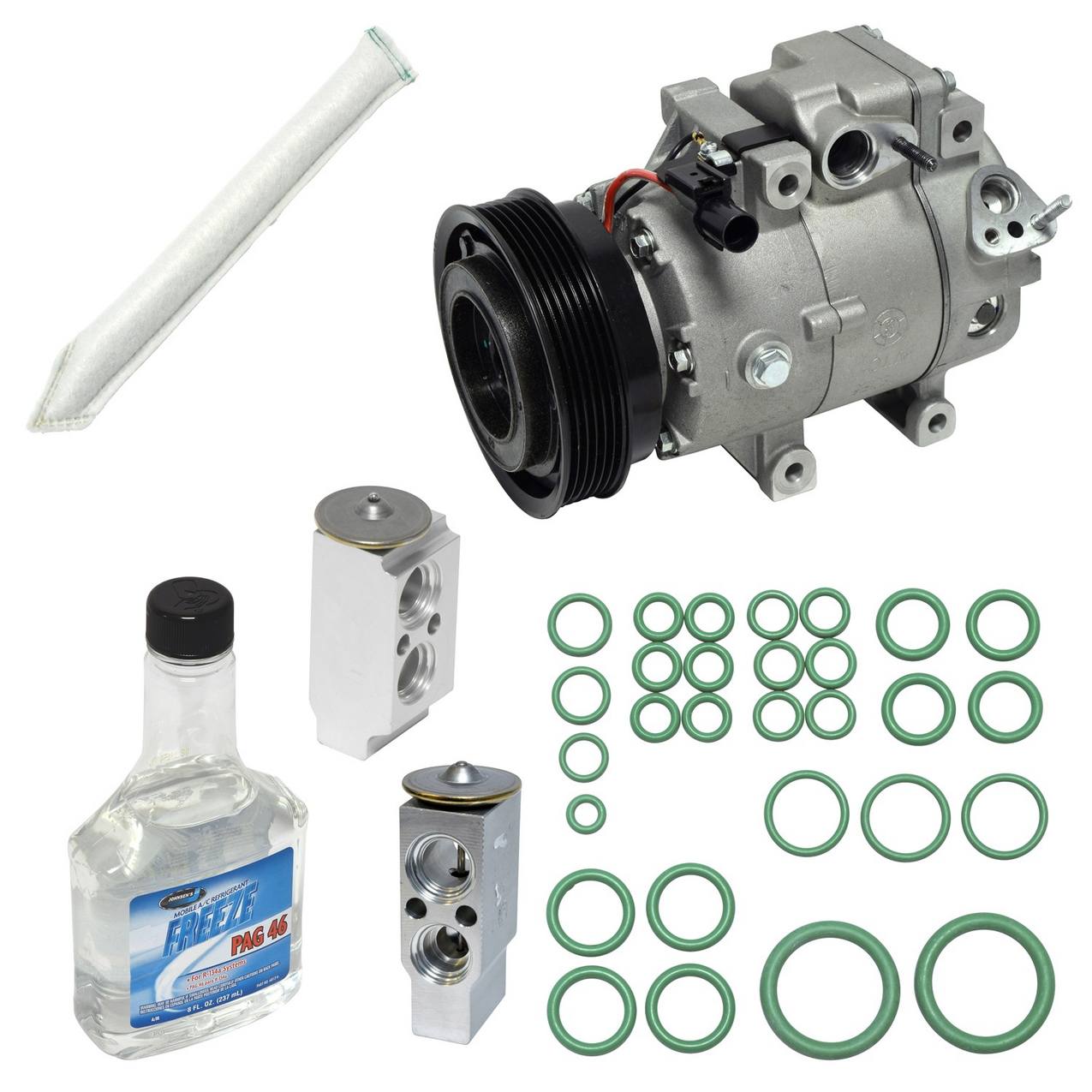 A/C Compressor Kit (With Rear A/C) UAC KT 4853