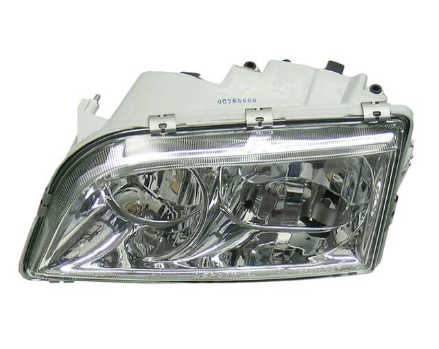 Volvo Headlight Assembly - Driver Side (Halogen) (Chrome Bezel) 30865267 - URO Parts 30865267