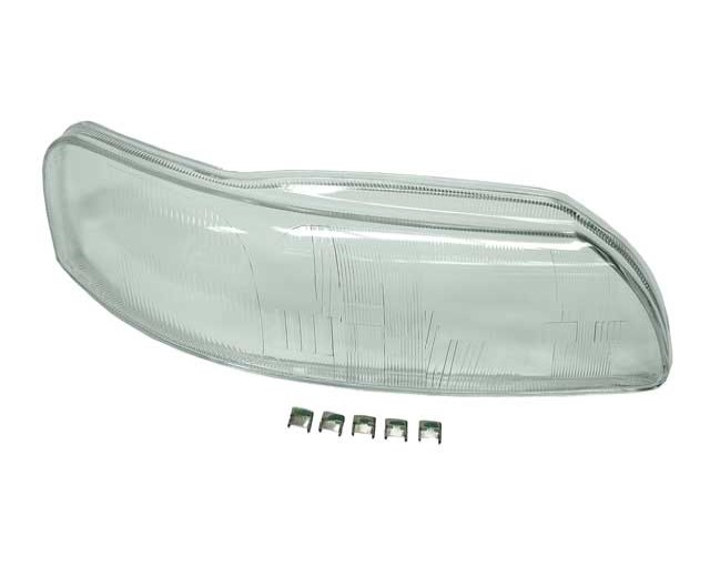 Volvo Headlight Lens - Passenger Side (Halogen) 8693564 - URO Parts 8693564LENS