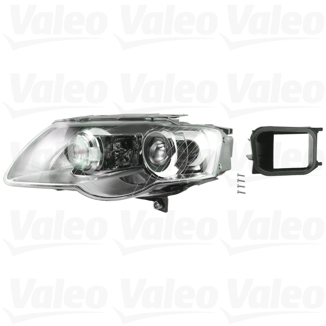 VW Headlight Assembly - Driver Side (Xenon) 3C0941753J - Valeo 44716