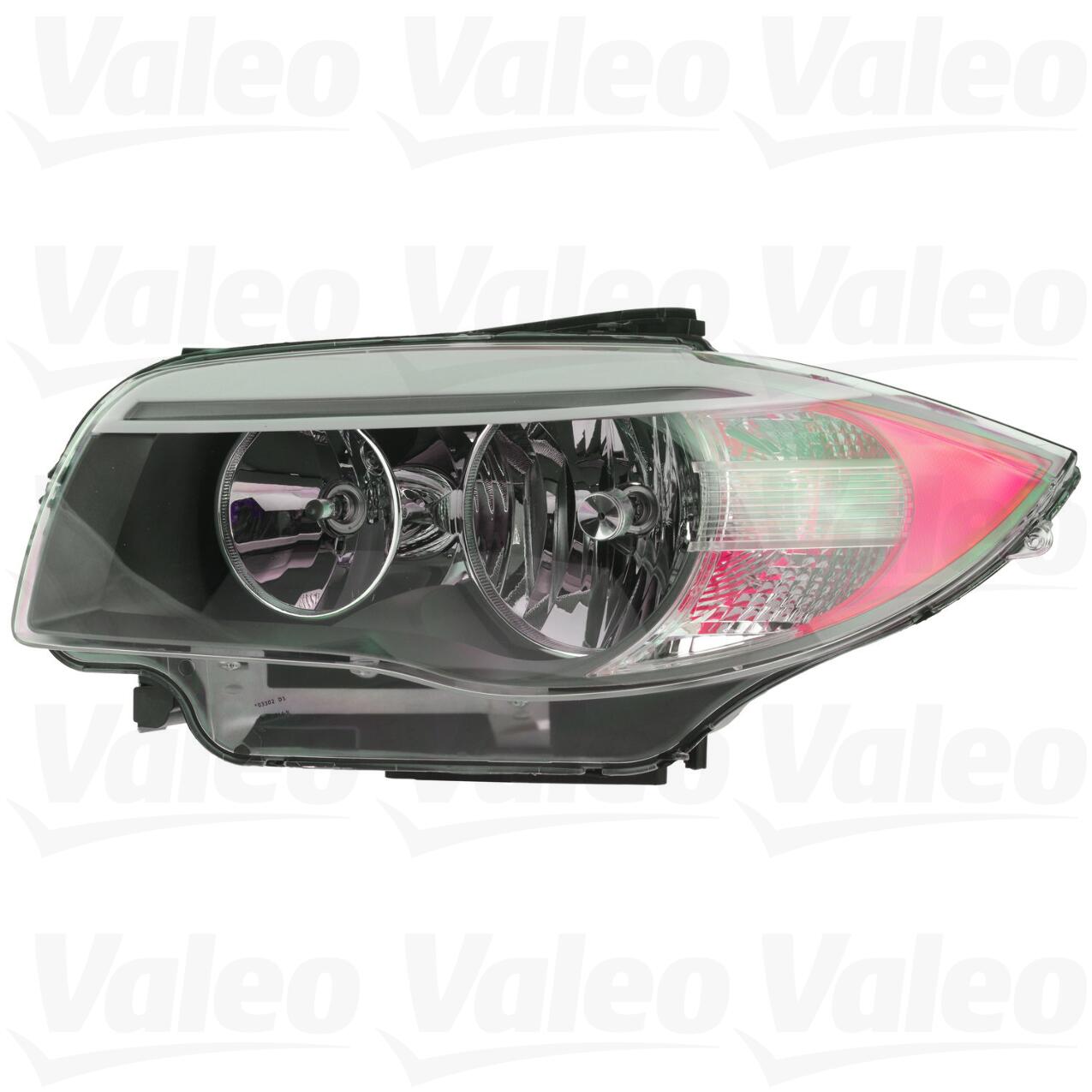 BMW Headlight Assembly - Driver Side (Halogen) 63117263643 - Valeo 44799