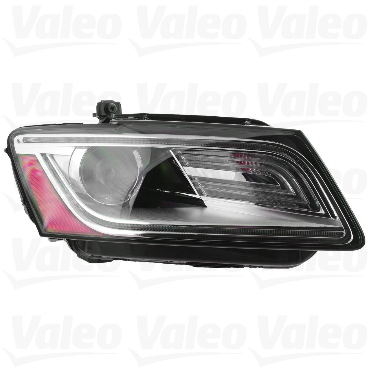 Audi Headlight Assembly - Passenger Side (Xenon) 8R0941754E - Valeo 44872
