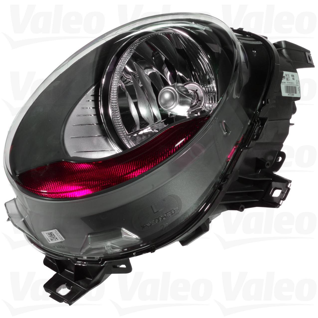 Mini Headlight Assembly - Driver Side (Halogen) (w/ Amber Turnsignal) 63117401599 - Valeo 45352