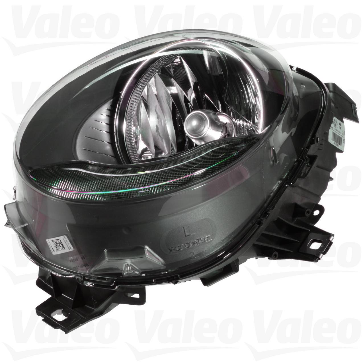 Mini Headlight Assembly - Driver Side (Halogen) (w/ Clear Turnsignal) 63117401605 - Valeo 45358