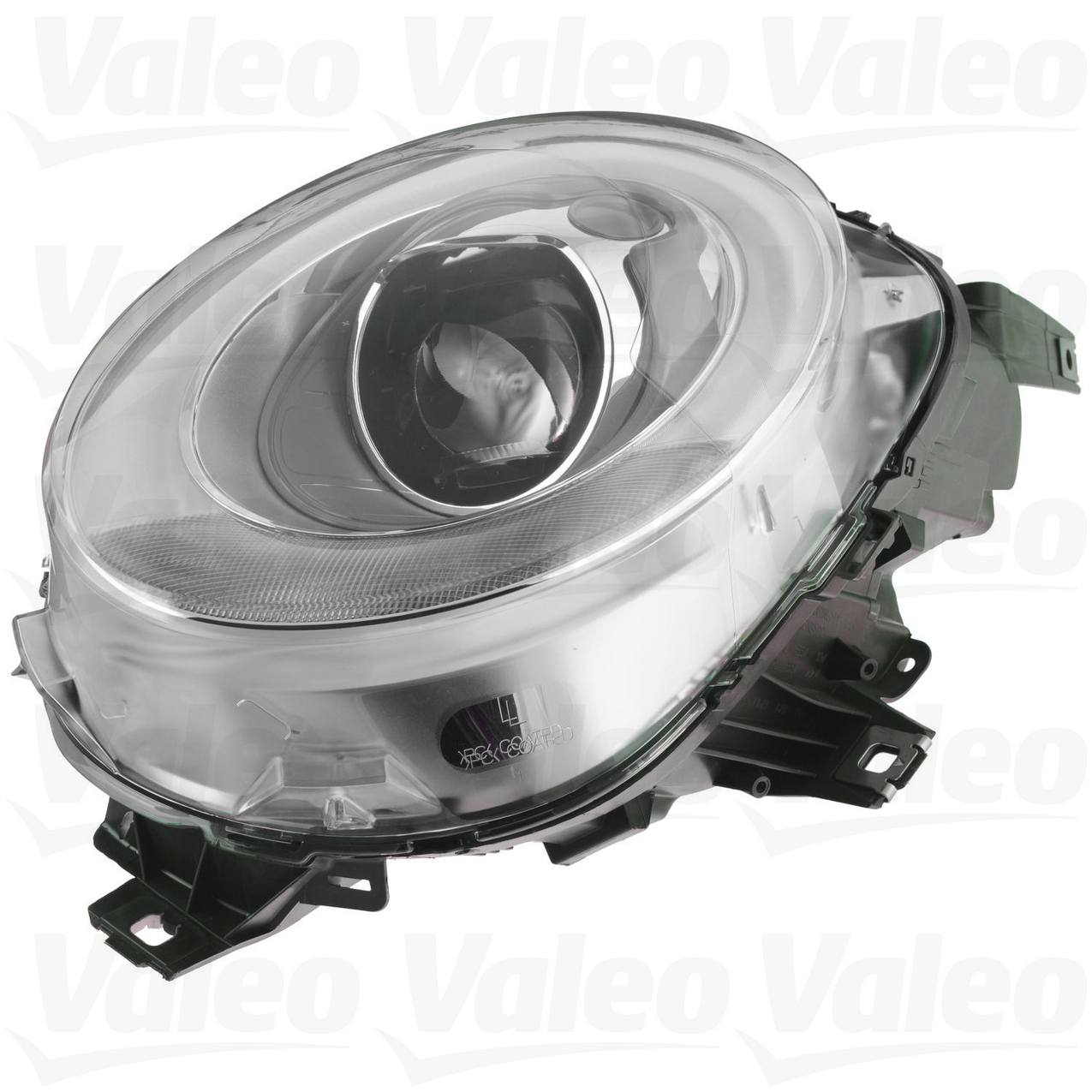 Mini Headlight Assembly - Driver Side (LED) (w/ Clear Turnsignal) 63117383213 - Valeo 45364