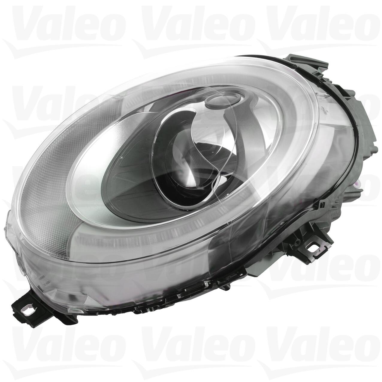 Mini Headlight Assembly - Passenger Side (LED) (w/ Clear Turnsignal) 63117383214 - Valeo 45365