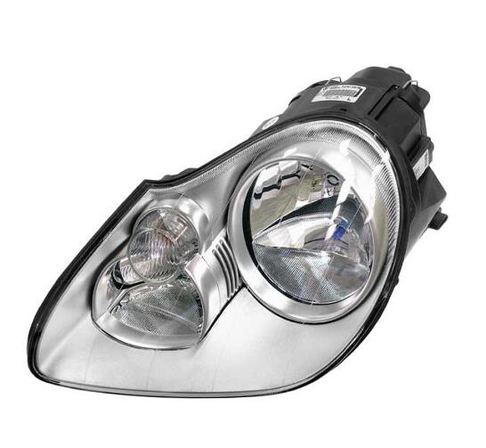 Porsche Headlight Assembly - Driver Side (Halogen) 95563115351 - Valeo 46658