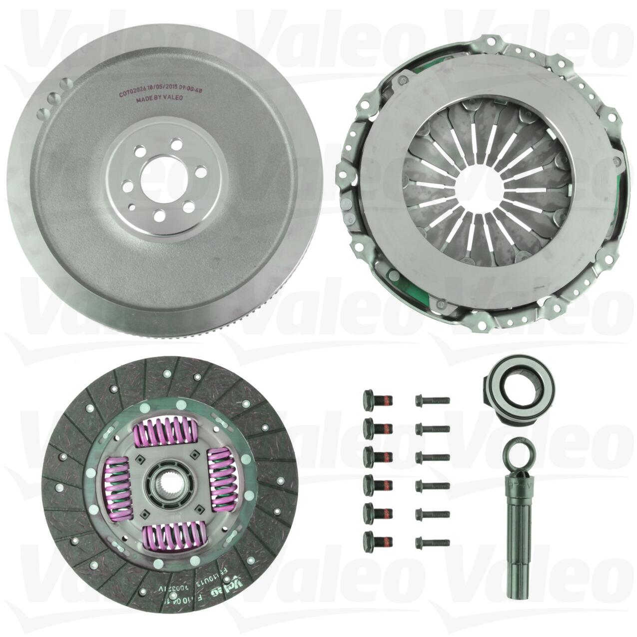 VW Clutch Kit (Dual-mass Flywheel Conversion) 03L141015P - Valeo 52285616