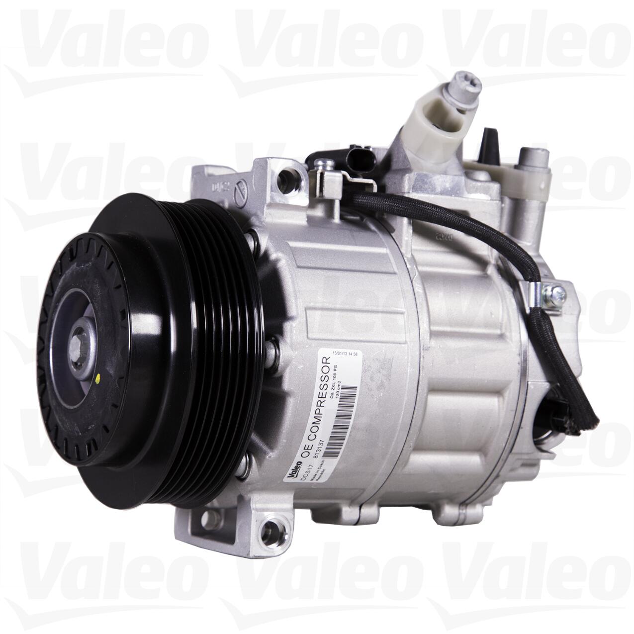 Mercedes A/C Compressor (New) 002230521180 - Valeo 813137