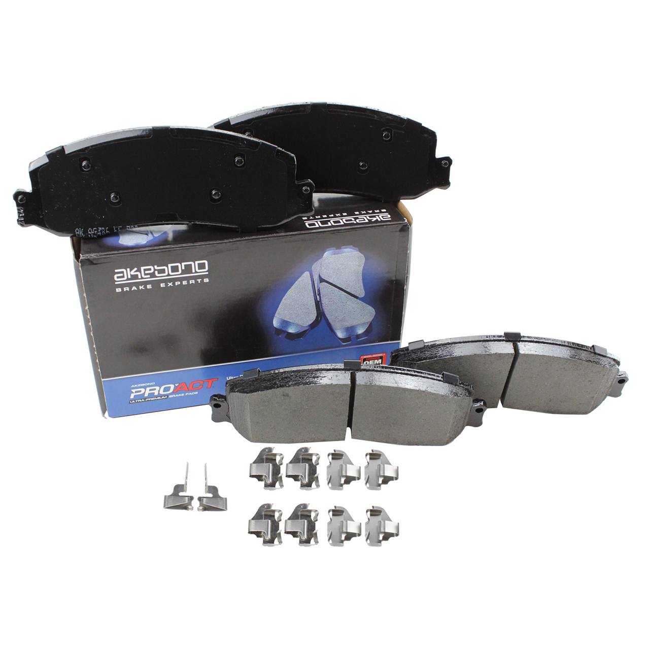 Akebono ProAct Ultra-Premium Brake Pads Ford F250/F350 ACT1333B Akebono ProAct Ultra-Premium Brake Pads Ford F250/F350 ACT1333B
