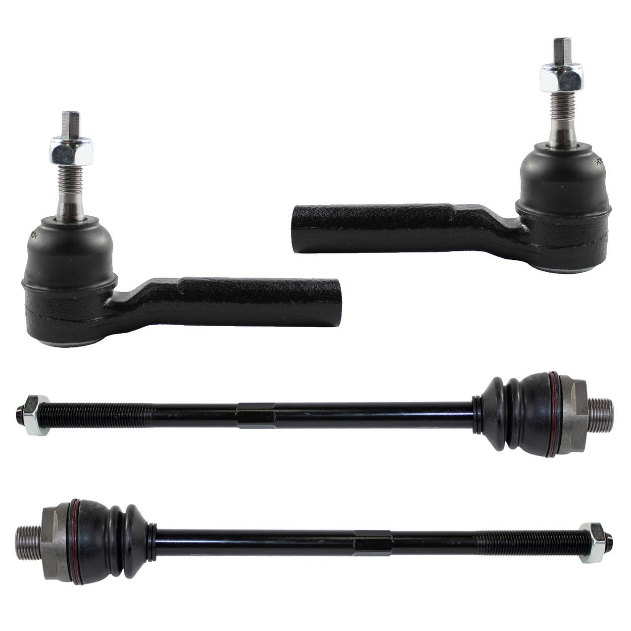 Cadillac Chevrolet GMC Steering Tie Rod End Kit Front Inner And 