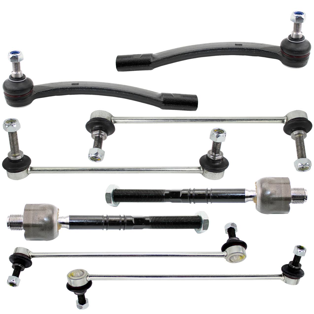 Mini Steering Tie Rod End Kit (Front and Rear Sway Bar Links) (Inner and Outer Tie Rod Ends)