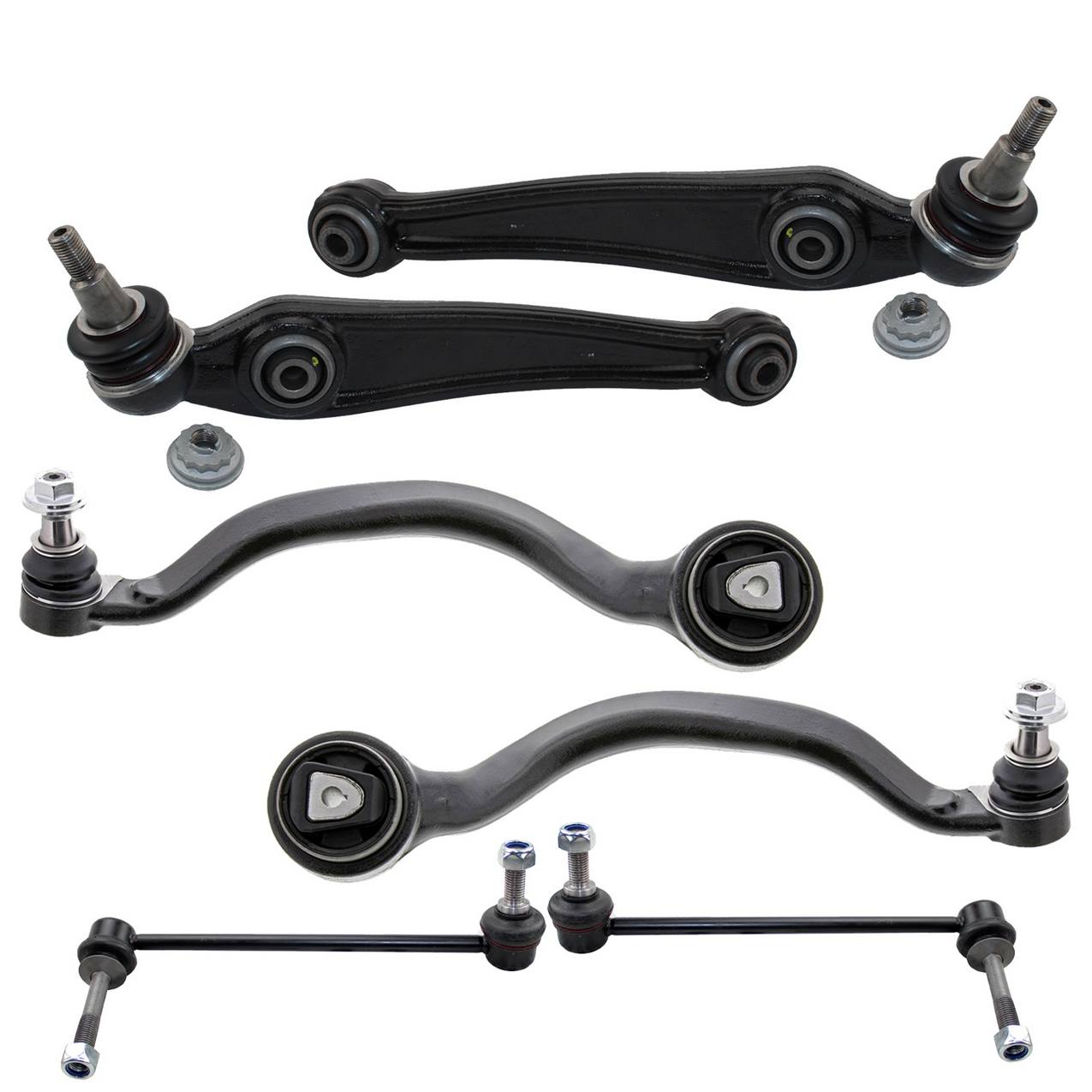 BMW Suspension Control Arms and Stabilizer Sway Bar Links Kit