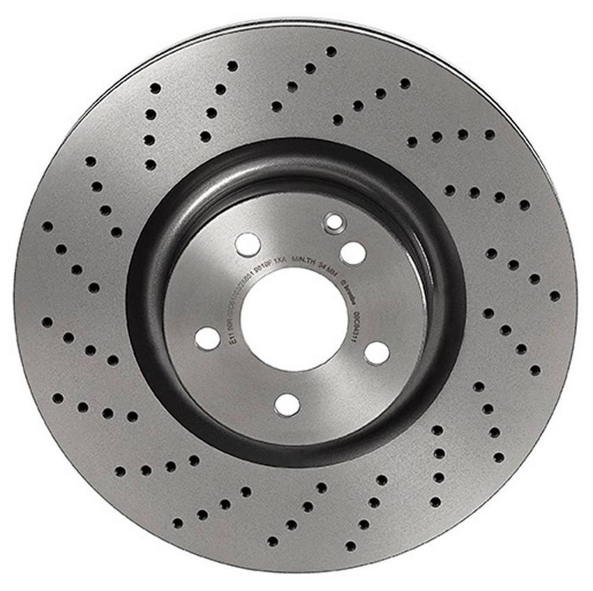 Mercedes Brembo Disc Brake Rotor – Front (360mm) 2204211912 Brembo 
