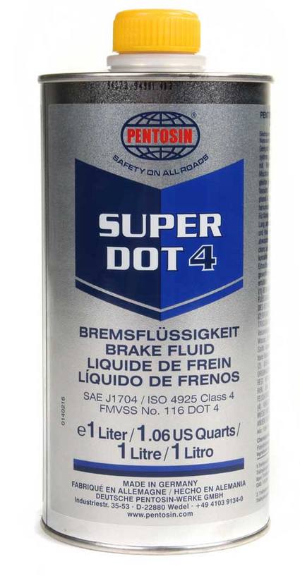 Pentosin DOT 4 Brake Fluid: Safety Against Vapor Lock, Provides