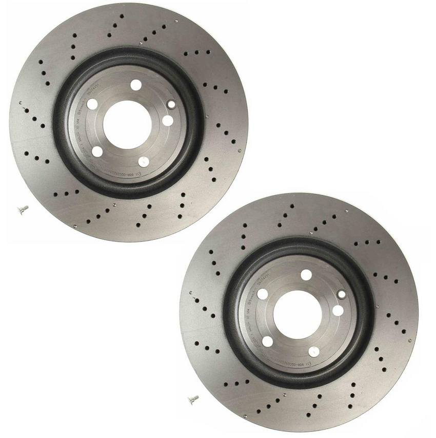 Mercedes Disc Brake Kit – Rotors Front (344mm) 000421161207 – Brembo ...