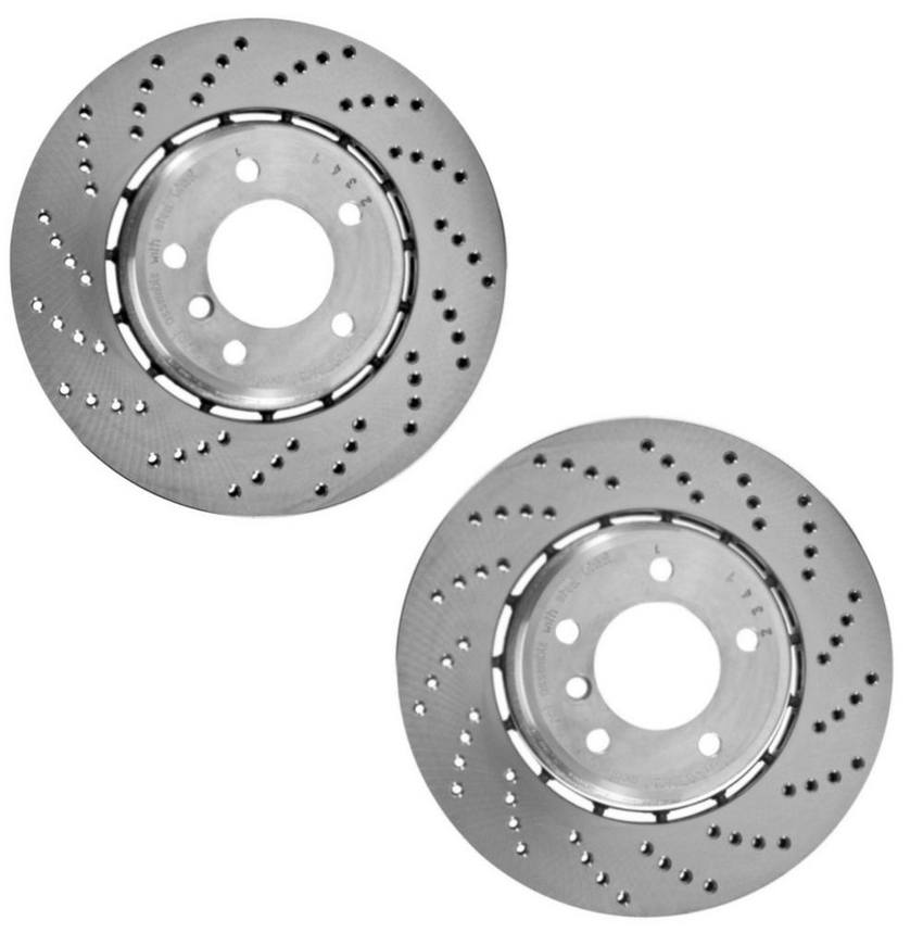 BMW Brake Disc Set – Rotor Front (395mm) Genuine BMW 2895127KIT