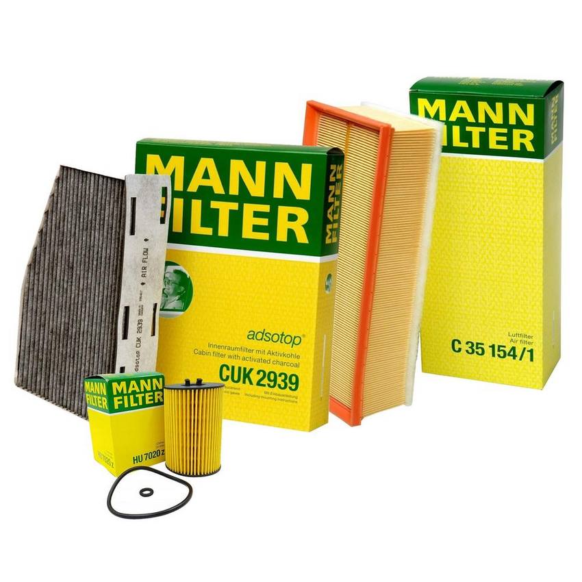 VW Filter Service Kit 1K1819653B – MANN-FILTER 3724747KIT Mann