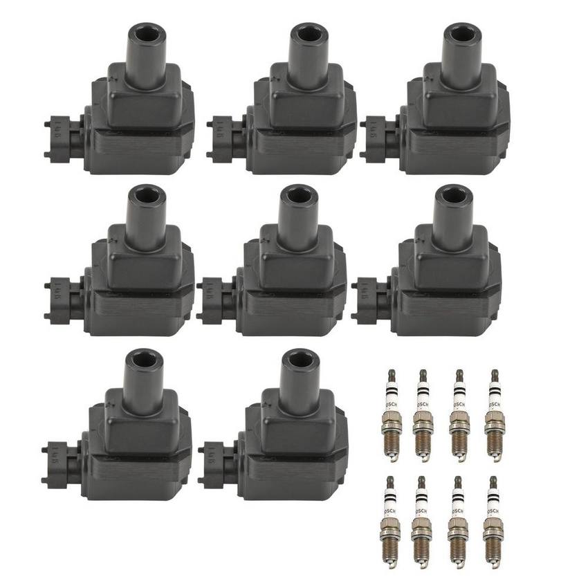 20 Black Bulge Acorn Lug Nuts - 14x1.5 Thread, 3/4" Hex, Fits Charger, Challenger, 300, SRT8