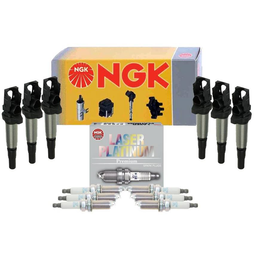 BMW NGK Ignition Coil Kit – (Laser Platinum) (Gap 0.044) NGK BM 