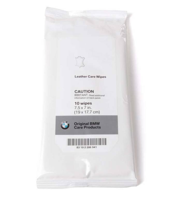 BMW Leather Cleaning Wipes - pack of 10 wipes