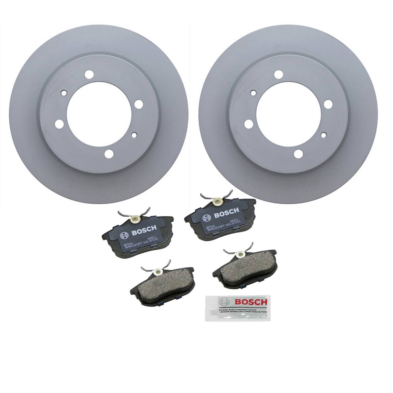 Disc Brake Pad and Rotor Kit – Rear (260mm) (Semi-Metallic) OEM 5141313-Kit