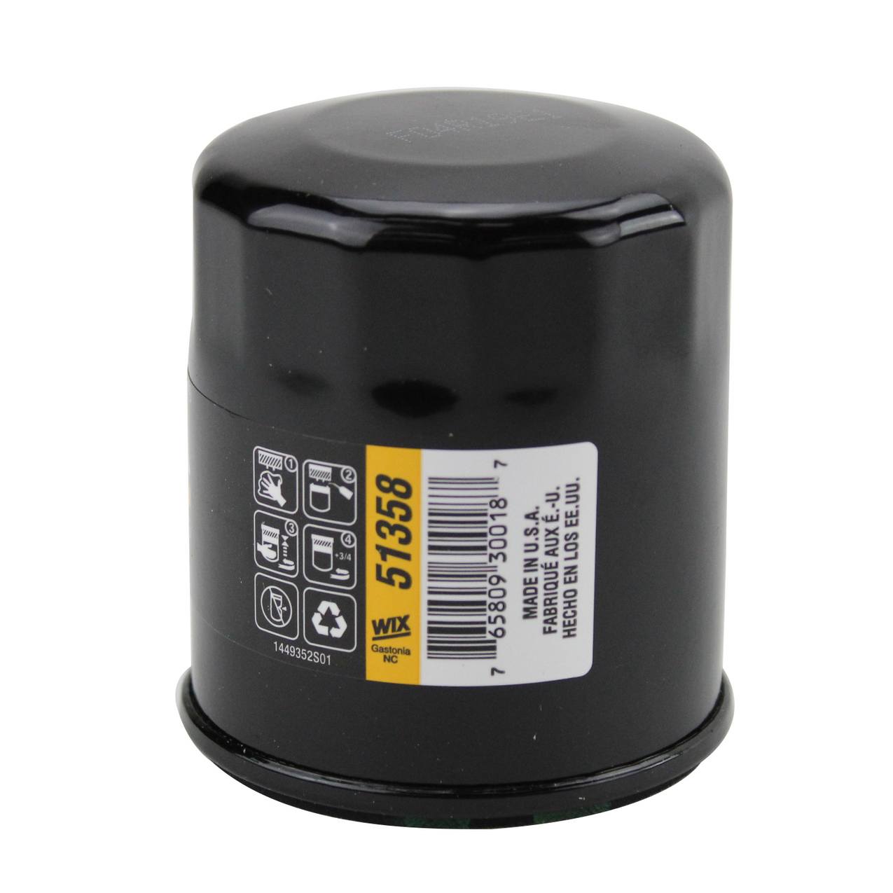 Engine Oil Filter (Spin-On Lube Filter) Wix 51358 Engine Oil Filter (Spin-On Lube Filter) Wix 51358