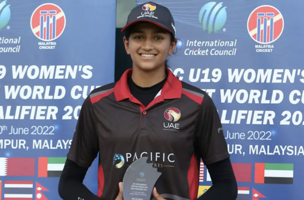 Mahika Gaur rejoins UAE squad for Women's Asia Cup 2022
