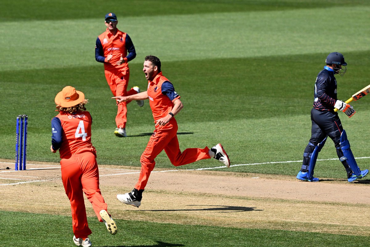 T20 World Cup 2022, NED vs NAM: Bas de Leede masterclass helps Netherlands pip Namibia