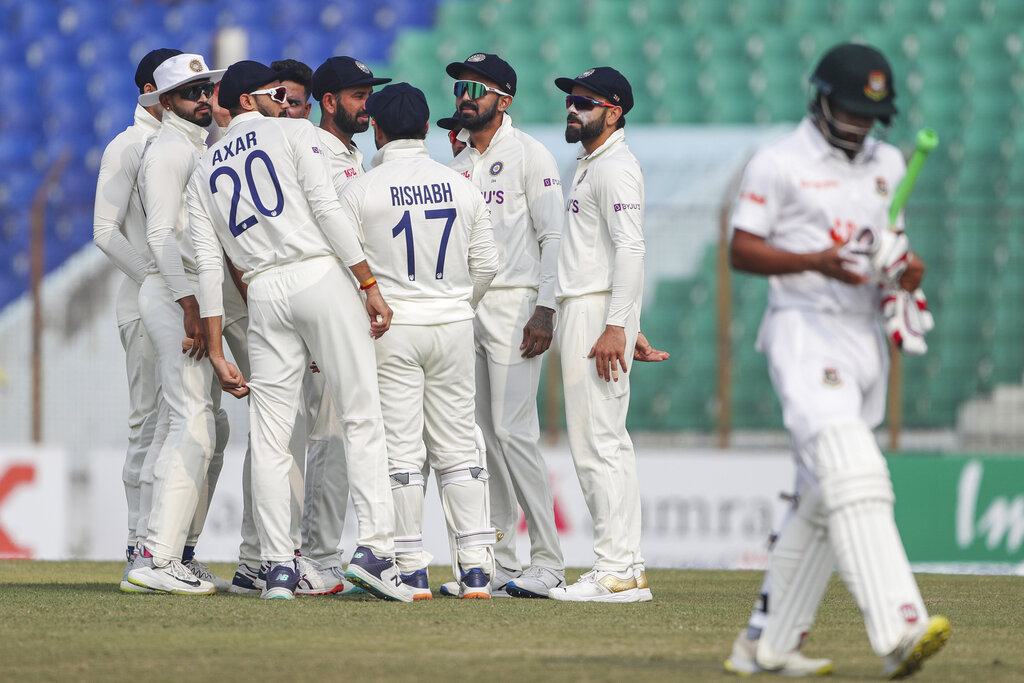 BAN vs IND, 1st Test: India tighten grip; Bangladesh struggle for runs on Day 2