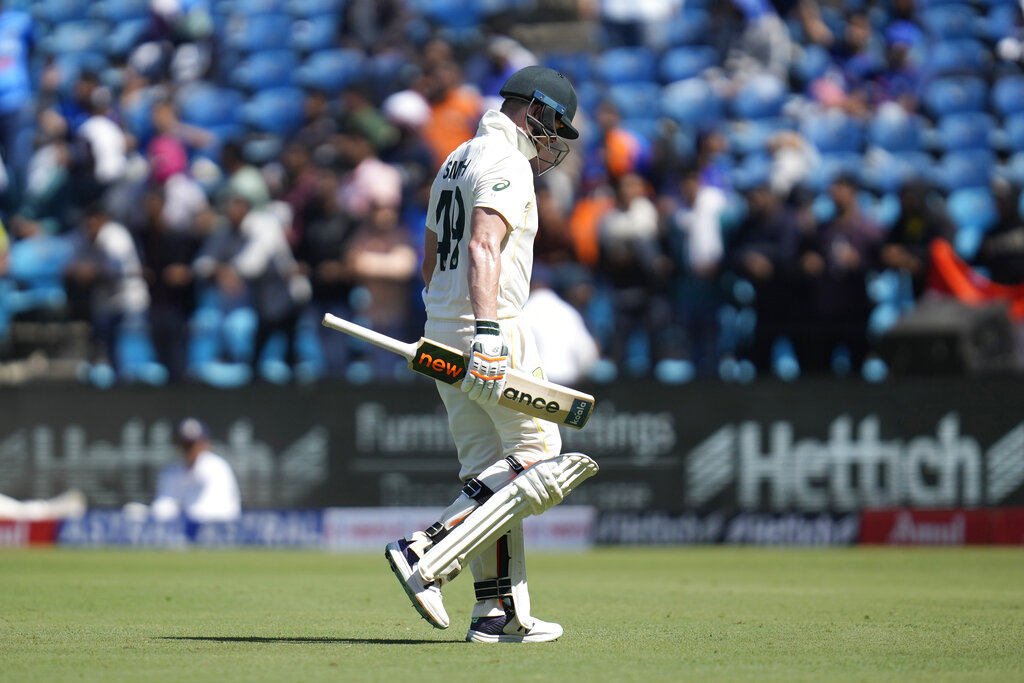 Watch: Steve Smith's shocking reaction after getting knocked over by Jadeja