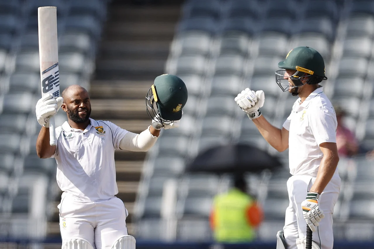 Temba Bavuma Slams Ton As Hosts Mount Lead On Day 3