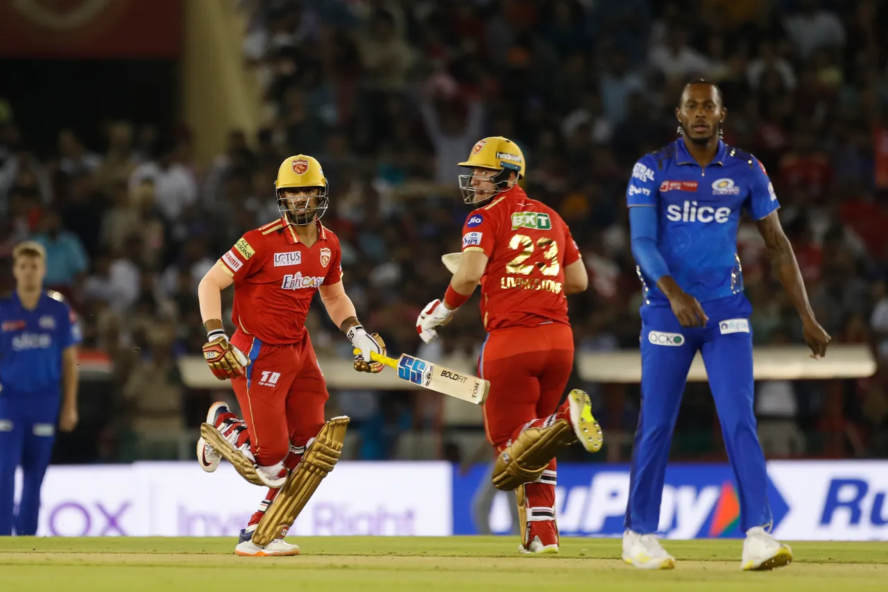 Jitesh Sharma, Liam Livingstone's Blistering Partnership Puts PBKS in Command vs MI