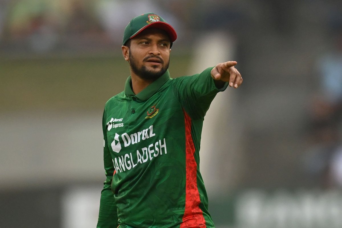 Bangladesh Suffer Massive Setback as Injury Rules Shakib Al Hasan Out Of Action