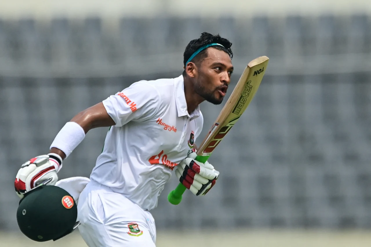 BAN vs AFG | Najmul Shanto Century Gives Bangladesh Opening Day Advantage