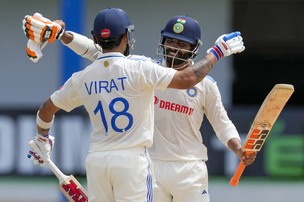 WI vs IND, 2nd Test | Kohli and Jadeja Guide India Towards a Formidable First Innings Total