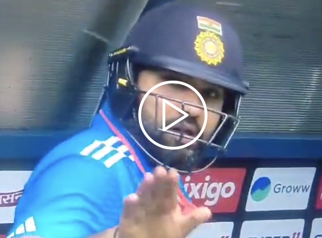 [Watch] Rohit Sharma's Frustration; Asks Cameraman to Stop Filming During IND vs PAK Clash