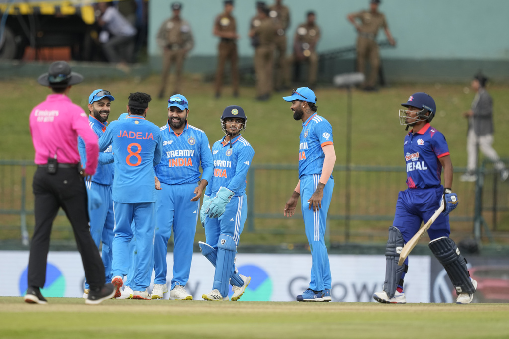 Asia Cup 2023 | Ravindra Jadeja, Bowlers Combine Rampantly as India Restrict Nepal to 230