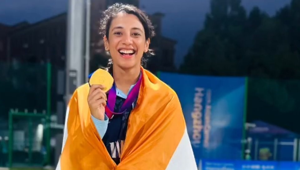 'Tears To My Eyes.,' Smriti Mandhana's Emotional Moment After Asian Games Triumph