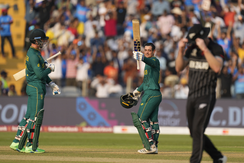 World Cup 2023 | Quinton de Kock, Van Der Dussen Pound Twin Tons As SA Demolish NZ