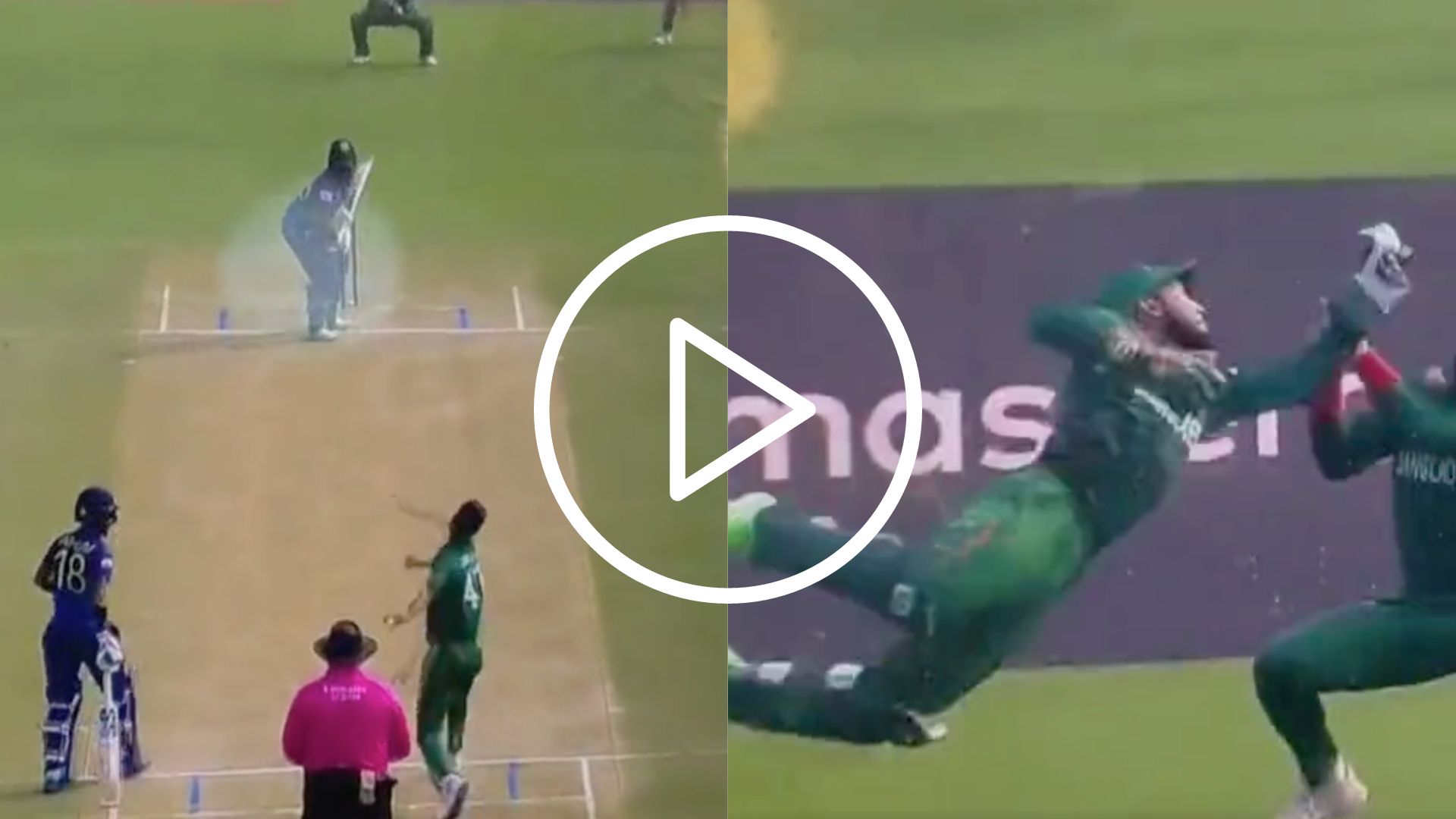 [Watch] Mushfiqur Rahim Takes A ‘Blinder’ As Shoriful Islam Sends Kusal Perera Packing