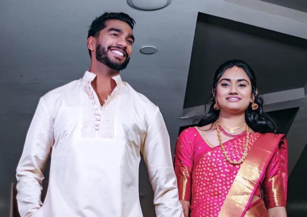 KKR Star All-Rounder Venkatesh Iyer Gets Engaged With Shruti Raghunathan [Check Pics]