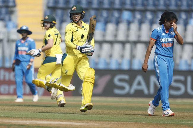 Alyssa Healy-Phoebe Litchfield Slam Record-Opening Stand Vs India In 3rd ODI