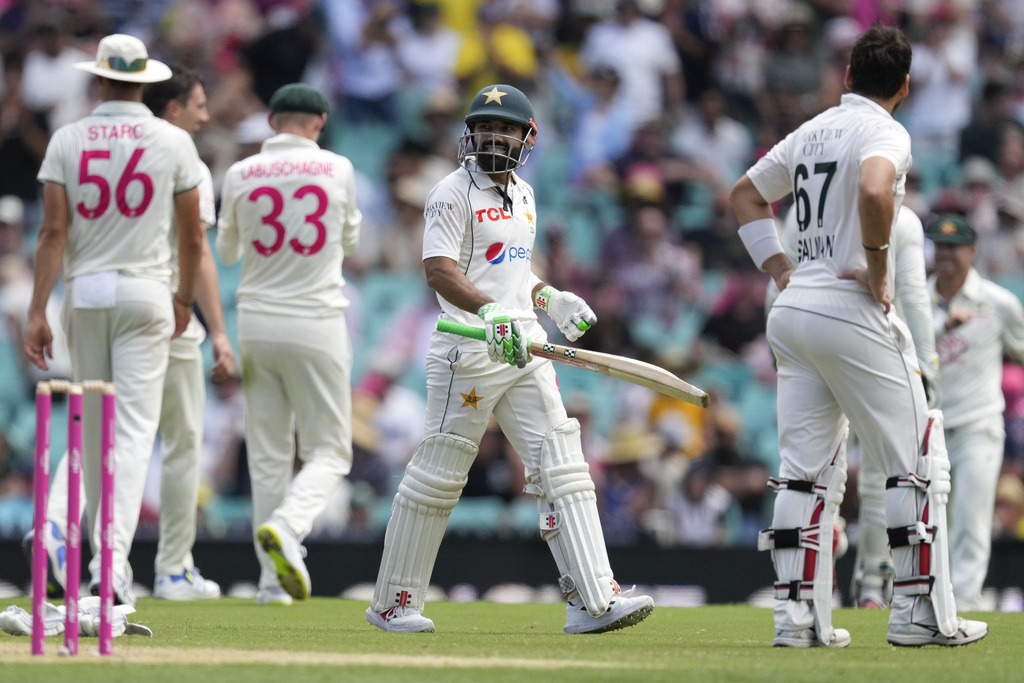 AUS vs PAK, 3rd Test | Rizwan, Jamal Crack Fighting 80s As Pakistan Post 313 In 1st Innings