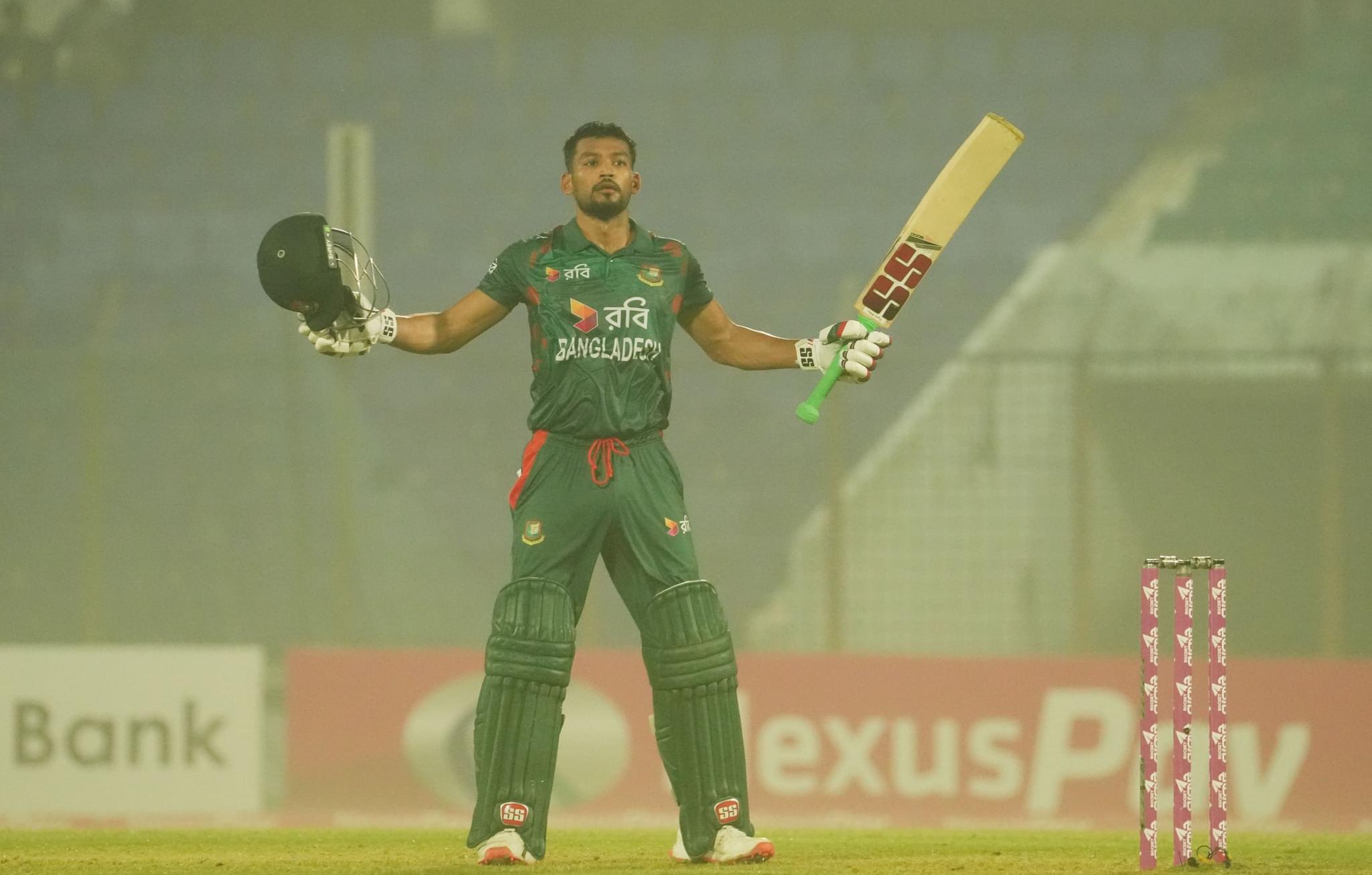 'One-Man Show' - Mushfiqur Rahim Hails Najmul Shanto For Stunning Century Vs SL